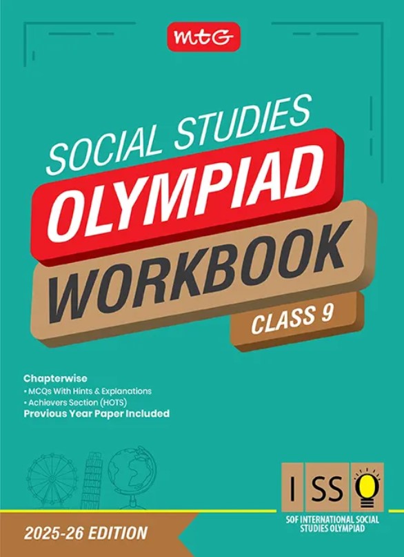 MTG International Social Studies Olympiad (ISSO) Workbook for Class 9 - SOF Olympiad Preparation Books | 2025-2026 Edition